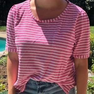 Striped Textured T-shirt